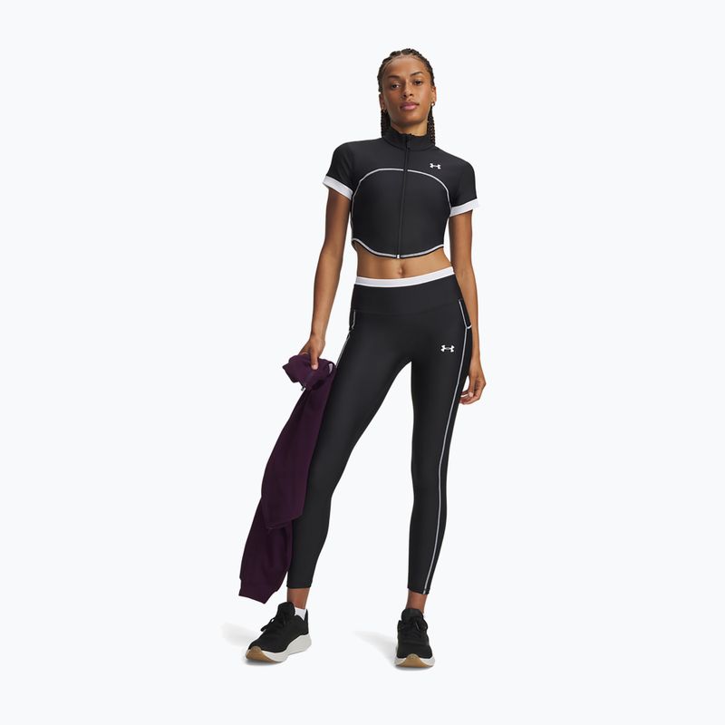 Dámske tréningové legíny Under Armour HeatGear Novelty Leggings black/white 2