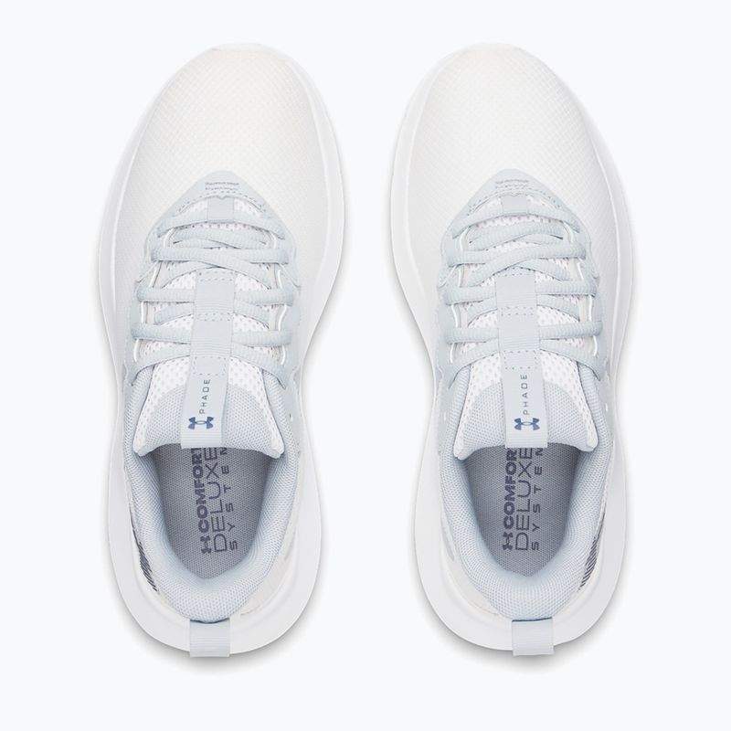 Dámske bežecké topánky Under Armour Phade RN 4 white/blue fog/blackout navy 3
