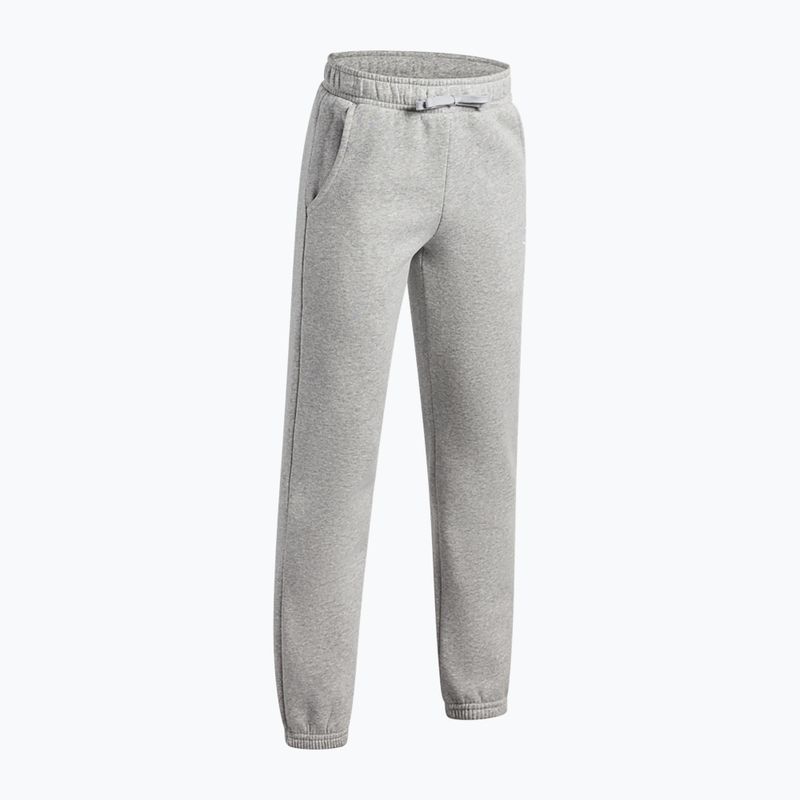 Detské nohavice Under Armour B Rival Fleece Jogger mod gray light heather/white 3