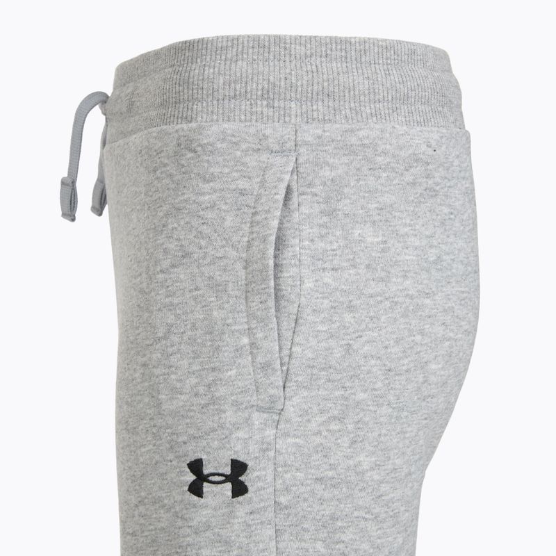 Detské šortky Under Armour Rival LW Shorts mod gray light heather/black 3