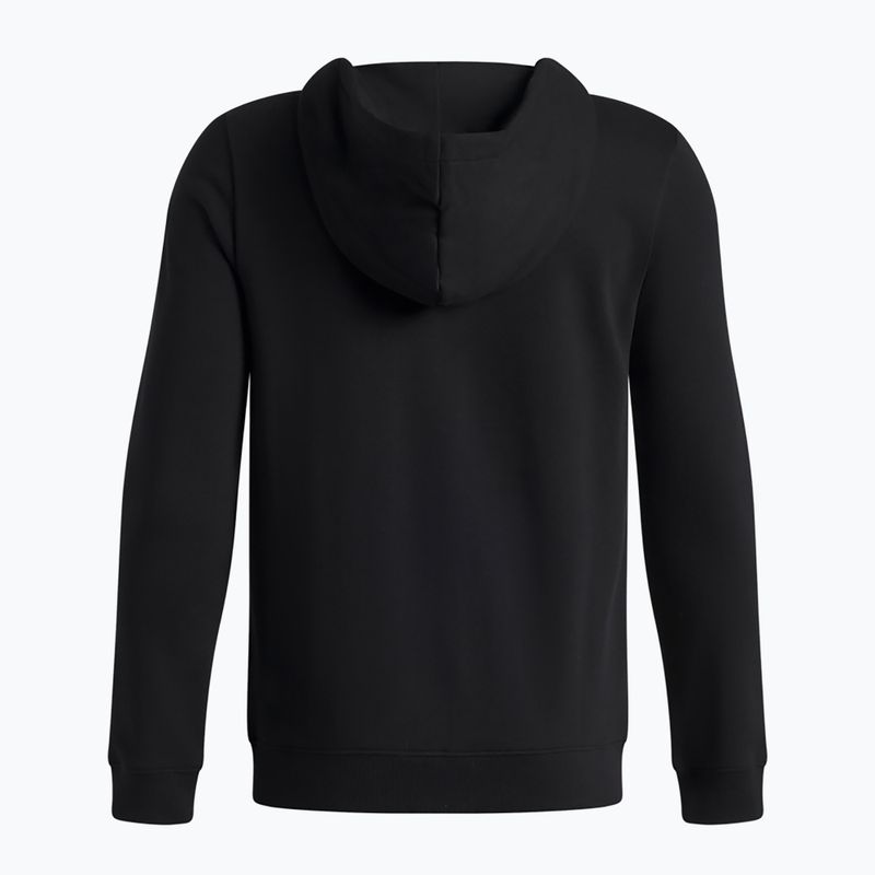 Detská mikina Under Armour Rival Lightweight Full Zip ultimate black/black 2