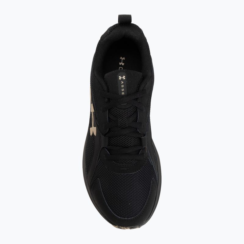 Pánske bežecké topánky Under Armour Assert 11 black/city khaki/city khaki 5