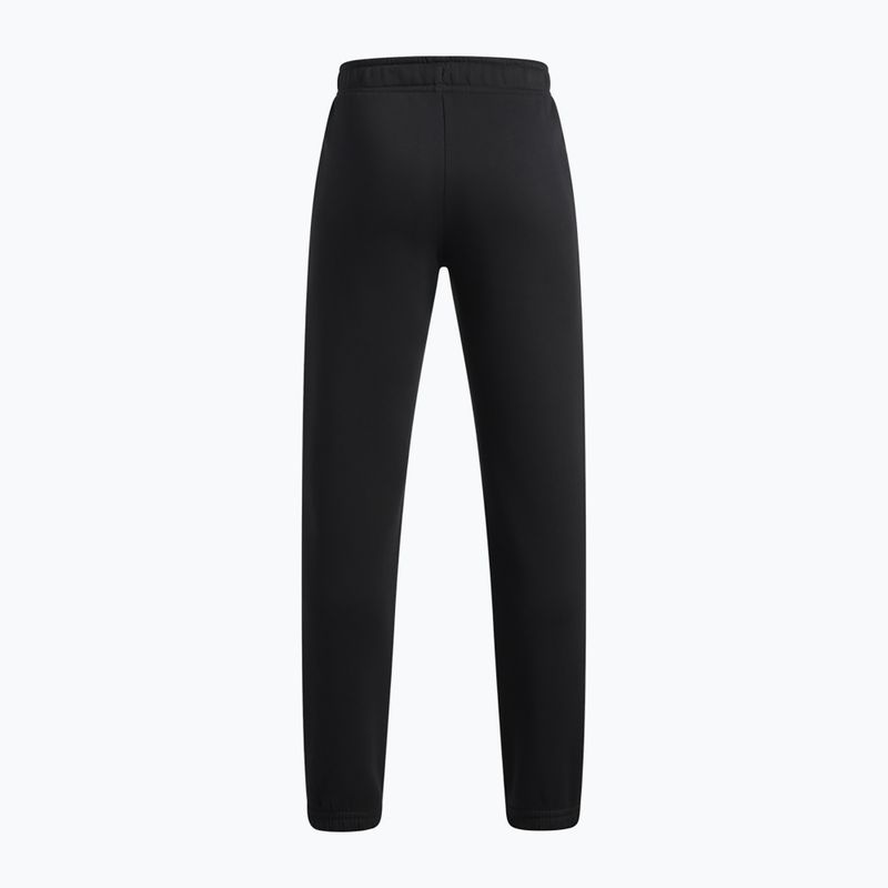 Detské nohavice Under Armour B Rival Fleece Jogger ultimate black/white 2