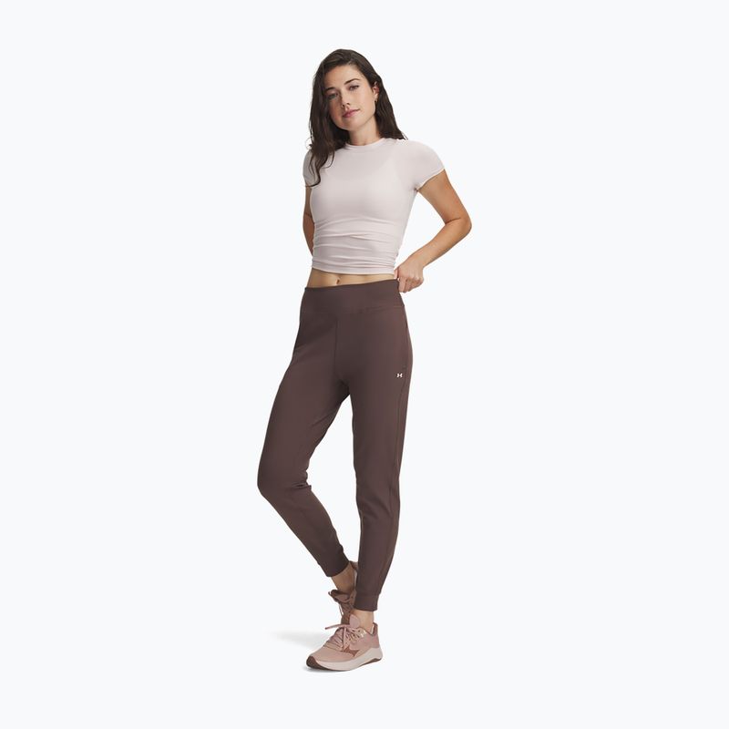 Dámske nohavice Under Armour Motion Jogger peppercorn/white 2