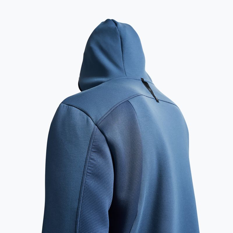 Pánska tréningová mikina Under Armour Unstoppable Fleece downpour gray/black 4