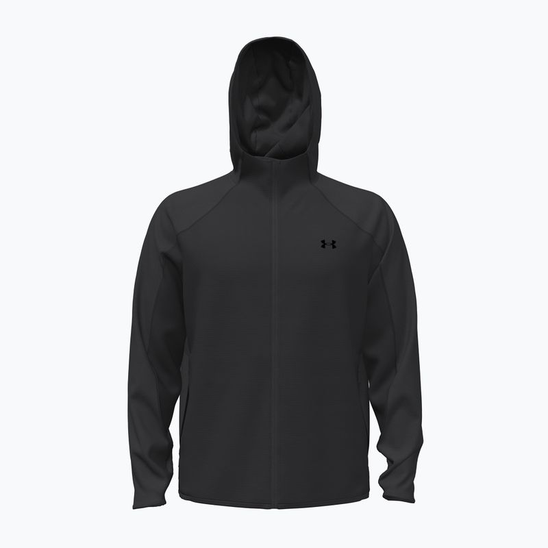 Pánska tréningová mikina Under Armour Unstoppable Fleece ultimate black/black