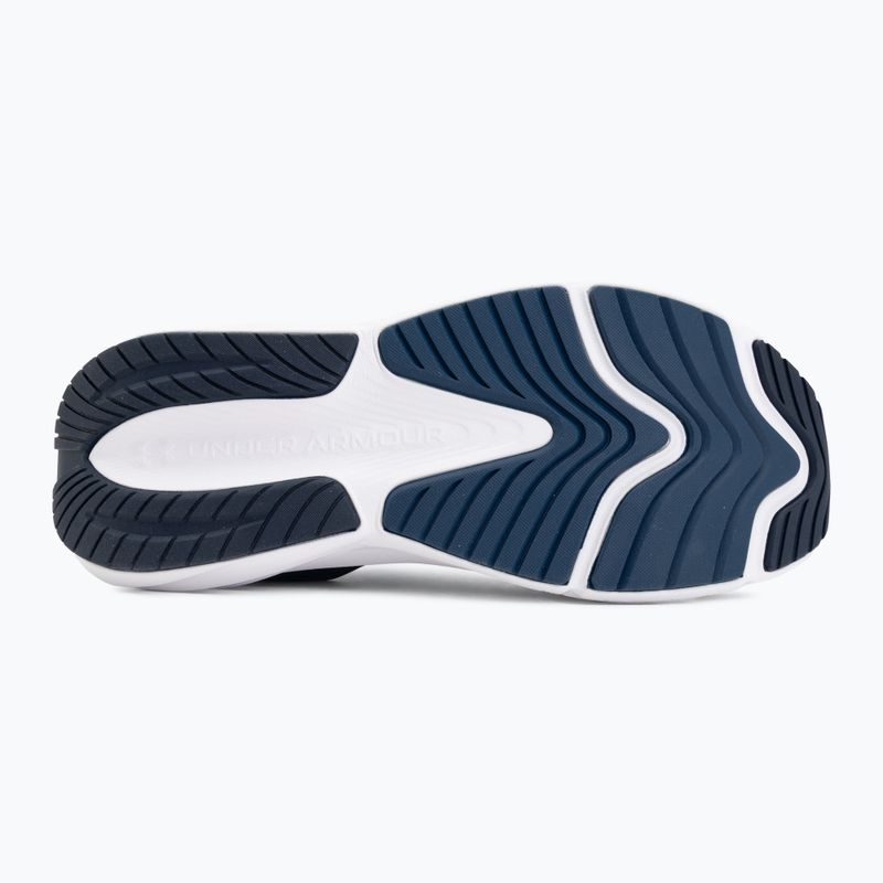 Pánske bežecké topánky Under Armour Surge 5 academy/white/downpour gray 4