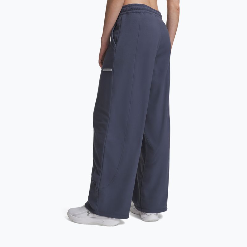 Dámske tréningové nohavice Under Armour Performance Fleece Pants downpour gray/downpour gray 3