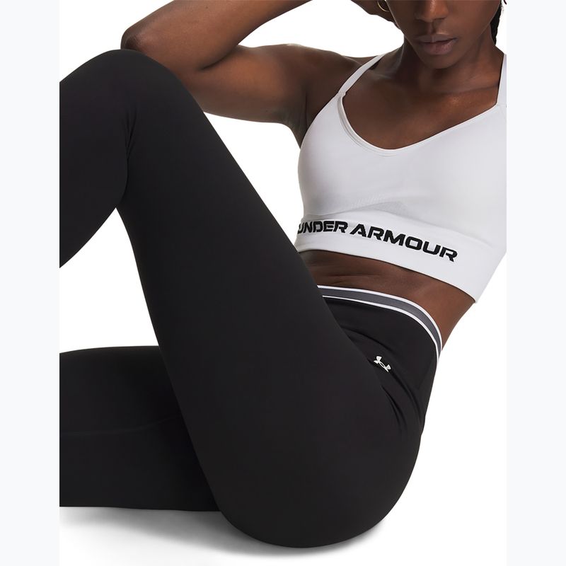 Dámske tréningové legíny Under Armour Motion Sport Tape Leggings ultimate black/castlerock/white 4