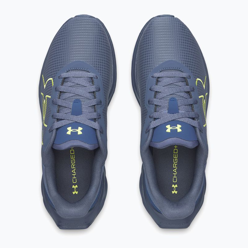 Pánske bežecké topánky Under Armour Ascend BL downpour gray/downpour gray/flash light 3