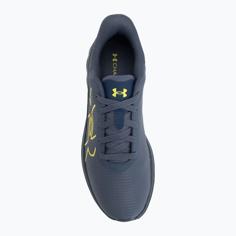 Pánske bežecké topánky Under Armour Ascend BL downpour gray/downpour gray/flash light 5