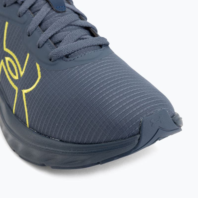 Pánske bežecké topánky Under Armour Ascend BL downpour gray/downpour gray/flash light 7