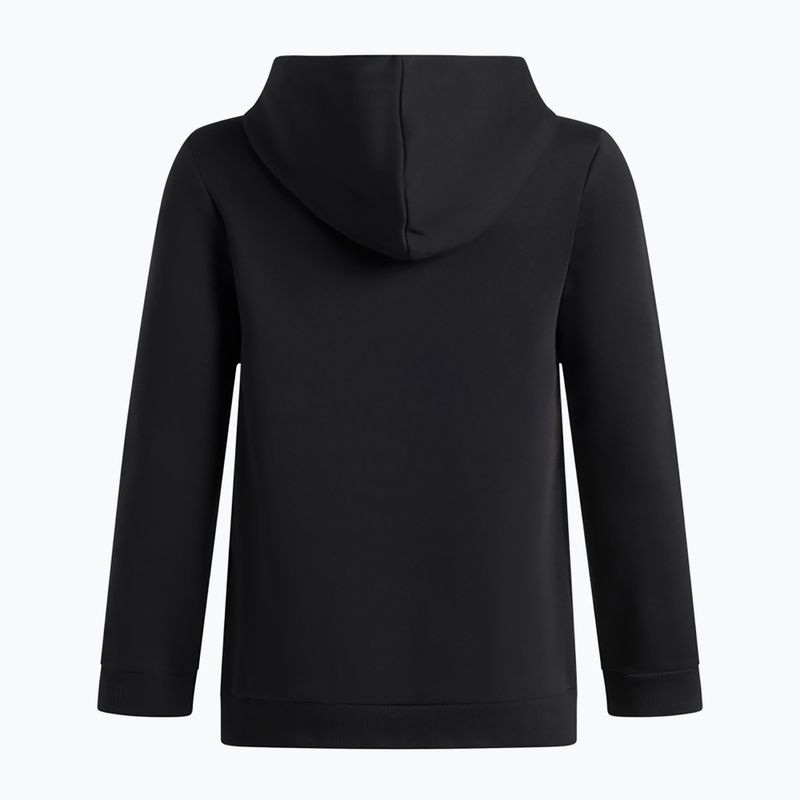 Detská mikina Under Armour B Rival Fleece Hoodie ultimate black/white 2