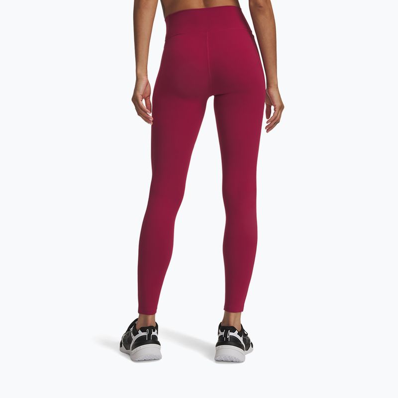 Dámske tréningové legíny Under Armour Motion Leggings claret/ox blood 3