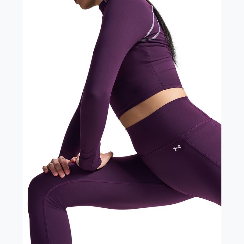 Dámske tréningové legíny Under Armour Motion Leggings purple echo/mauve pink 7