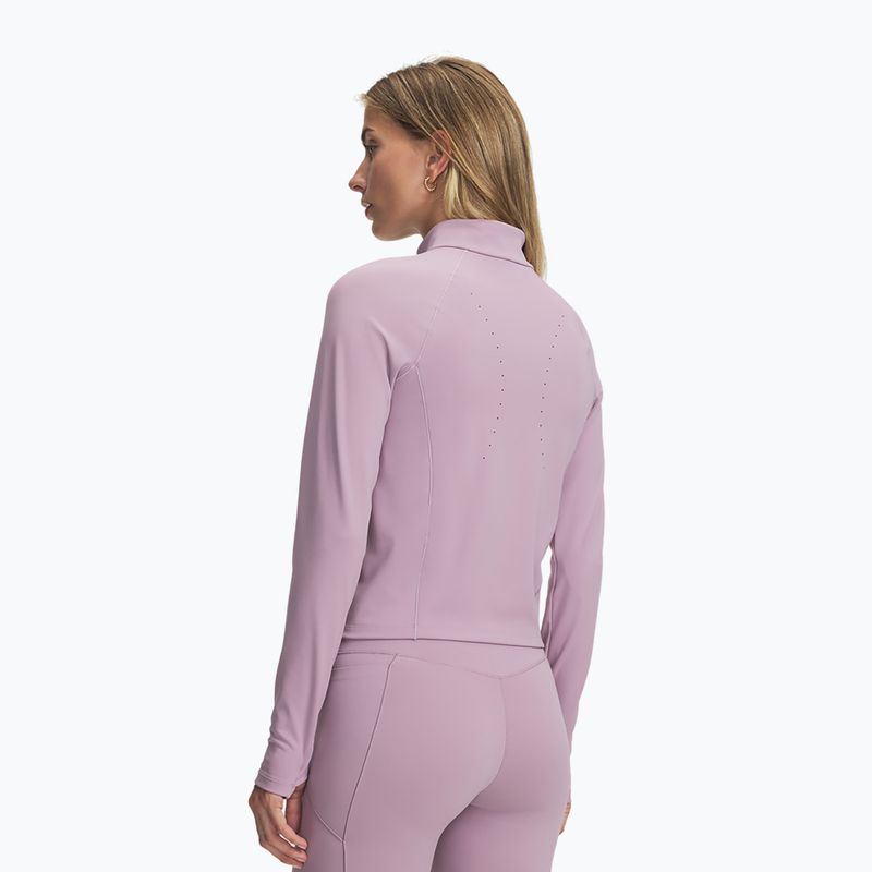 Dámska tréningová mikina Under Armour Vanish Elite mauve pink/metallic silver 2