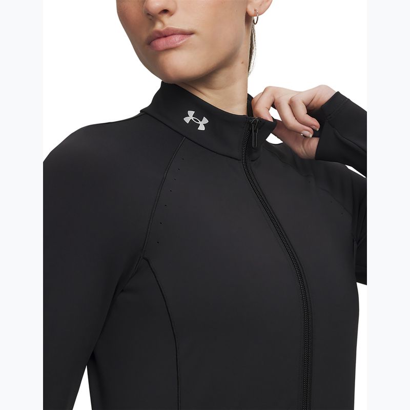 Dámska tréningová mikina Under Armour Vanish Elite ultimate black/metallic silver 3