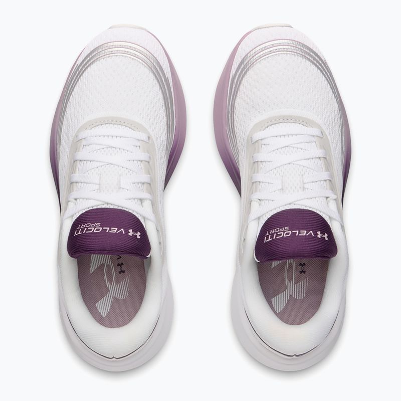Dámske bežecké topánky Under Armour Velociti Sport white/purple echo/mauve pink 3