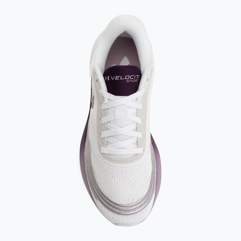 Dámske bežecké topánky Under Armour Velociti Sport white/purple echo/mauve pink 5