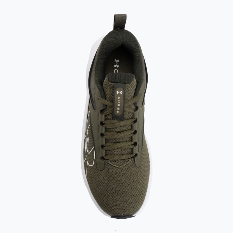Pánske bežecké topánky Under Armour Surge 5 marine od green/baroque green/white 5