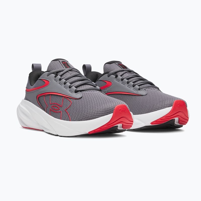 Pánske bežecké topánky Under Armour Surge 5 castlerock/distant gray/red 2