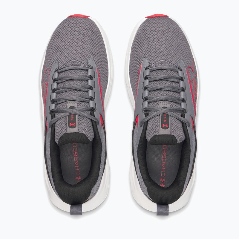Pánske bežecké topánky Under Armour Surge 5 castlerock/distant gray/red 3