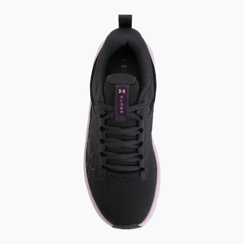 Dámske bežecké topánky Under Armour Surge 5 anthracite/mauve pink/purple echo 5