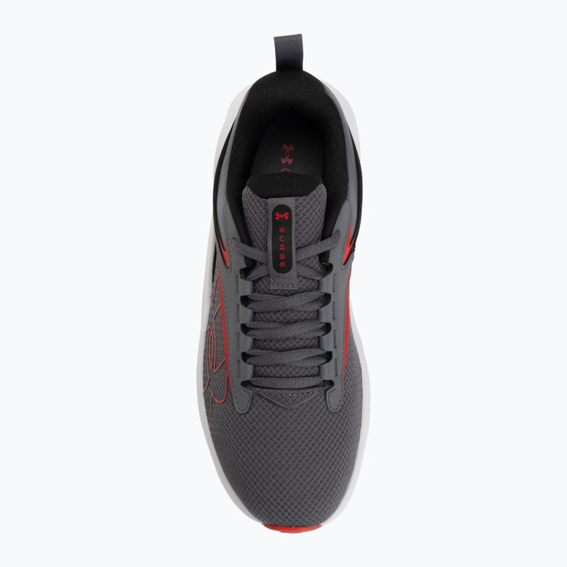 Pánske bežecké topánky Under Armour Surge 5 castlerock/distant gray/red 5