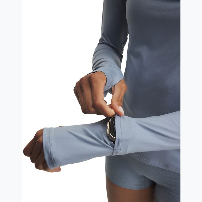 Dámska bežecká mikina Under Armour Velociti Half Zip blue wind/reflective 3