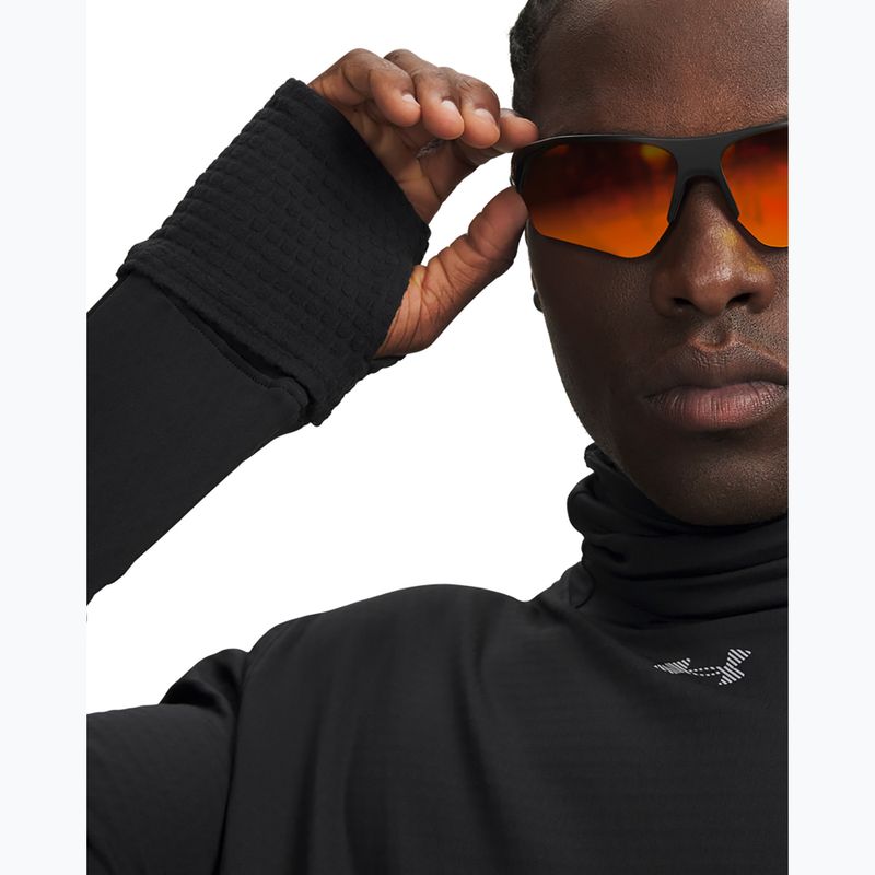 Pánske bežecké tričko longsleeve Under Armour Velociti Layer LS ultimate black/reflective 3