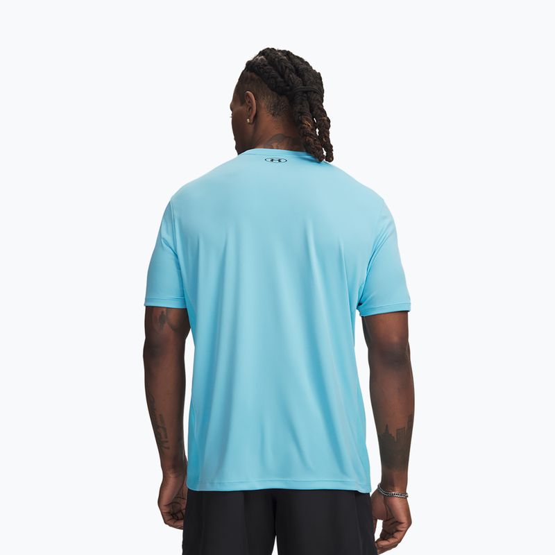 Pánske tréningové tričko Under Armour Tech Utility SS fresco blue/black 2