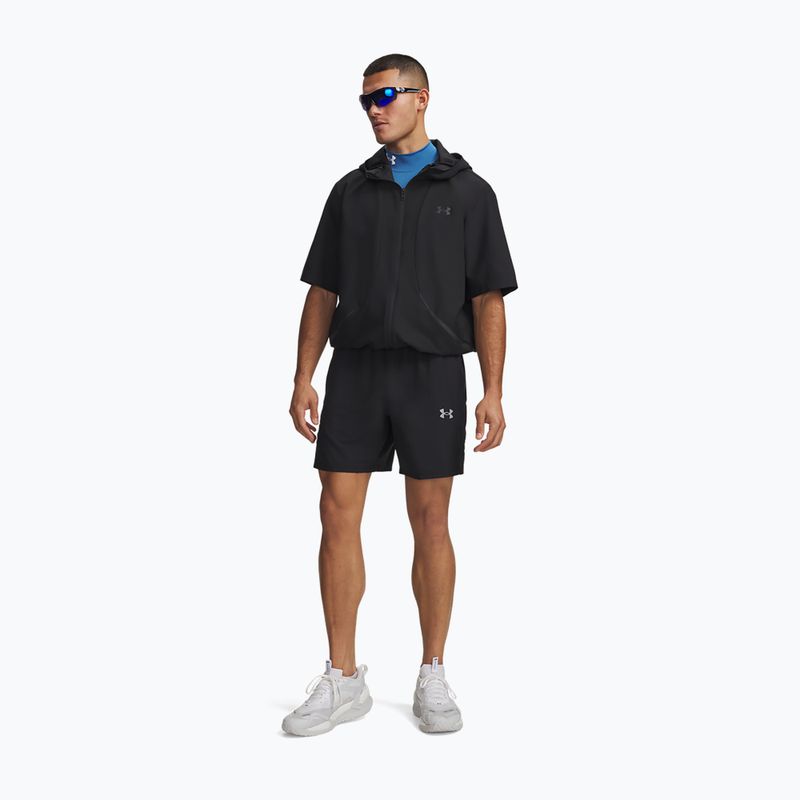 Pánske tréninkové šortky Under Armour Tech Utility Shorts black/steel 2