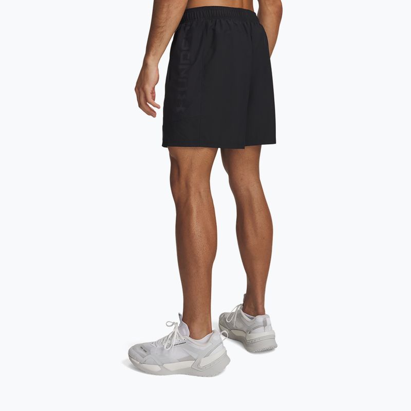 Pánske tréninkové šortky Under Armour Tech Utility Shorts black/steel 3