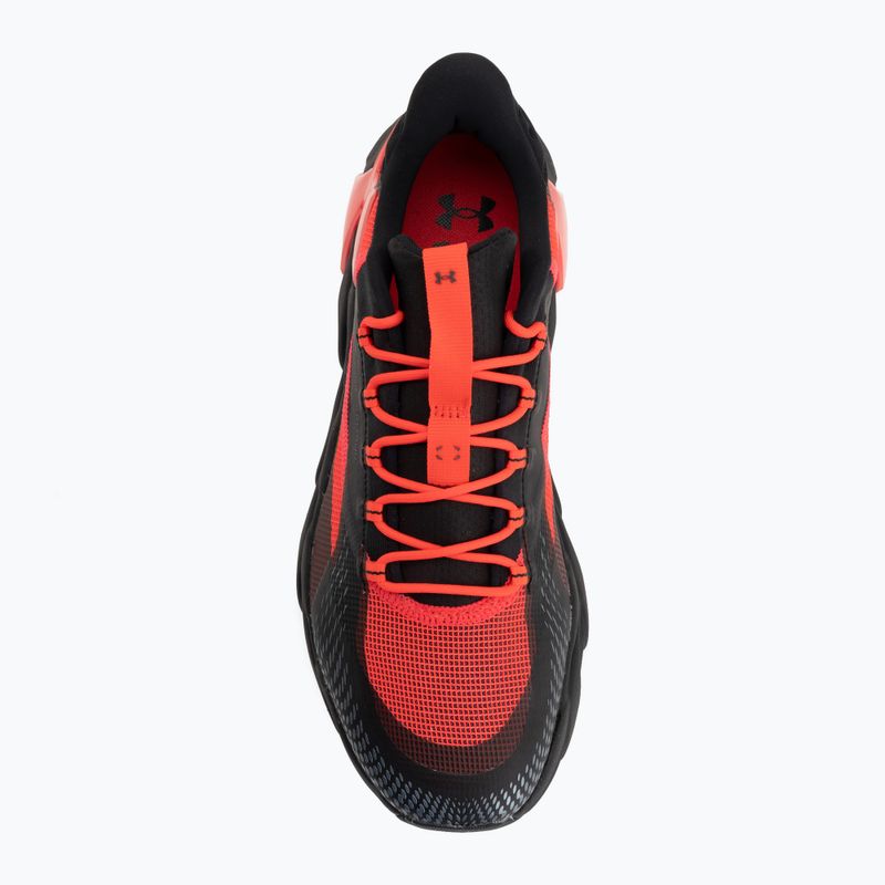 Tréningové topánky Under Armour Halo Trainer Sport black/racer red/metallic gun metal 5