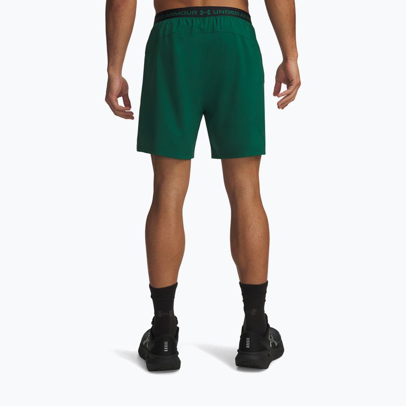 Pánske tréninkové šortky Under Armour Vanish Woven 2.0 Shorts campus ivy/white 3