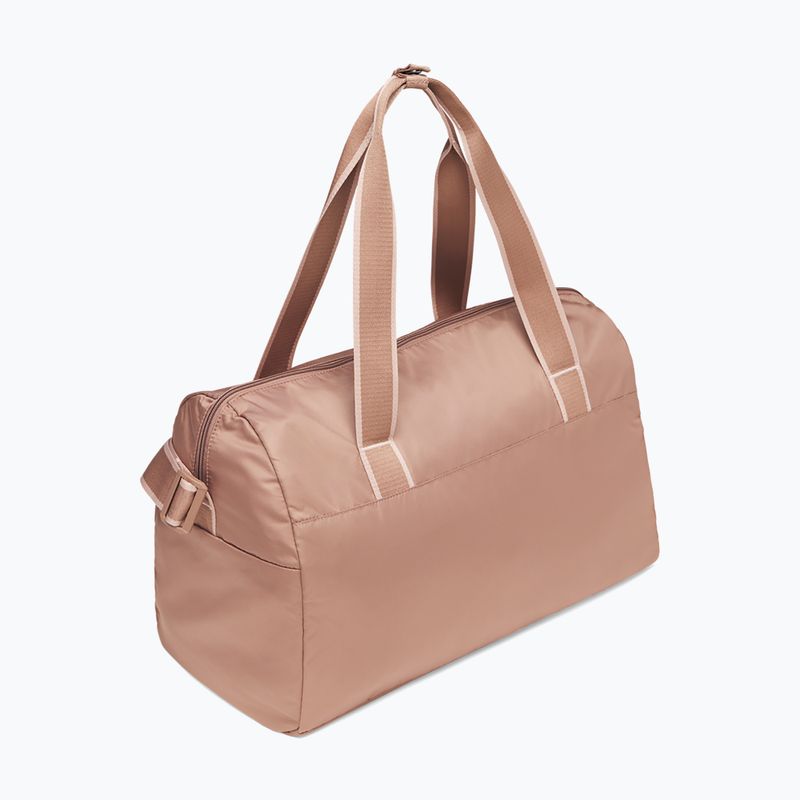 Dámska tréningová taška Under Armour Studio Lite Duffle 26 l deep almond/bashful pink 2