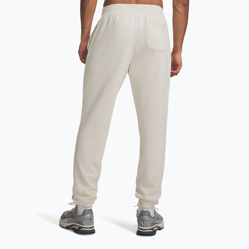 Pánske nohavice Under Armour Rival LW Jogger summit white/black 3
