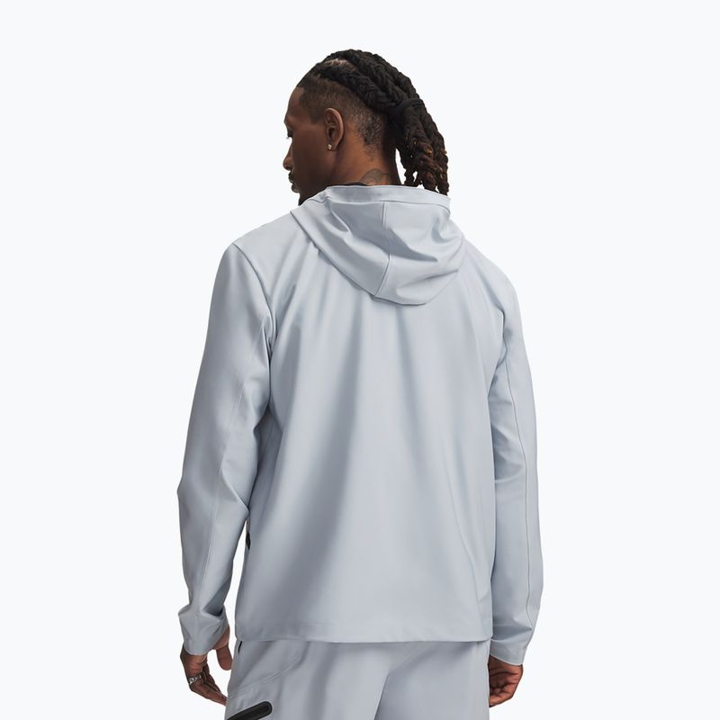 Pánska bunda Under Armour Unstoppable Woven Jacket blue fog/black 2