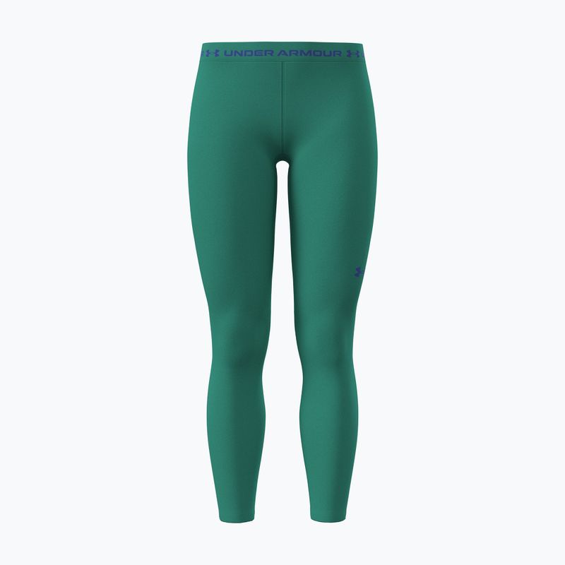 Dámske tréningové legíny Under Armour HeatGear Leggings geode green/team royal