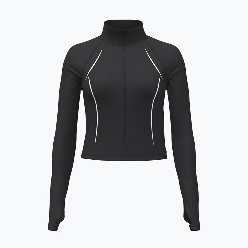 Dámska tréningová mikina Under Armour Meridian Contour Full Zip ultimate black/white/ultimate black