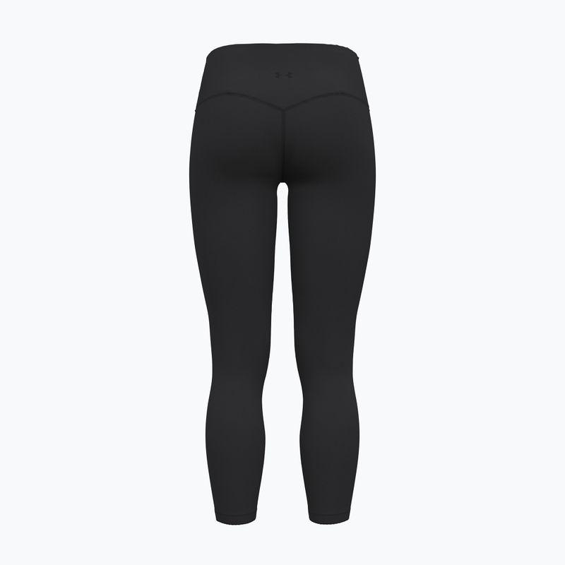 Dámske tréningové legíny Under Armour Meridian Ankle Leggings ultimate black/ultimate black 2