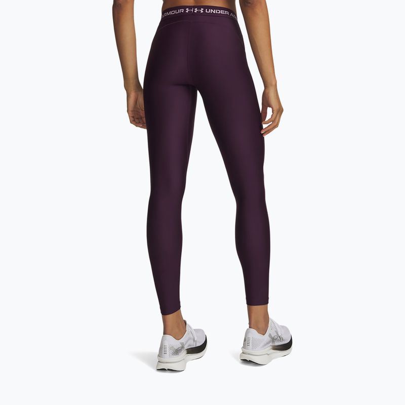 Dámske tréningové legíny Under Armour HeatGear Leggings purple echo/mauve pink 3