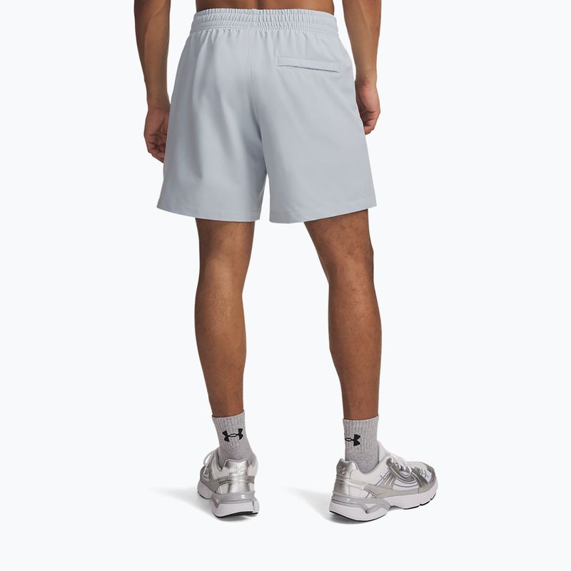 Pánske tréninkové šortky Under Armour Unstoppable Woven Shorts blue fog/black 3