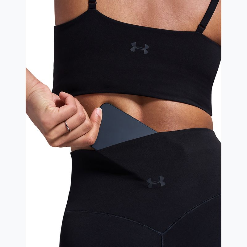 Dámske tréningové legíny Under Armour Meridian Leggings ultimate black/ultimate black 7