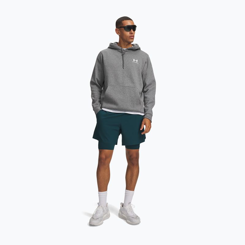 Pánske tréninkové šortky Under Armour Vanish Elite 2IN1 Shorts arden green/arden green 2