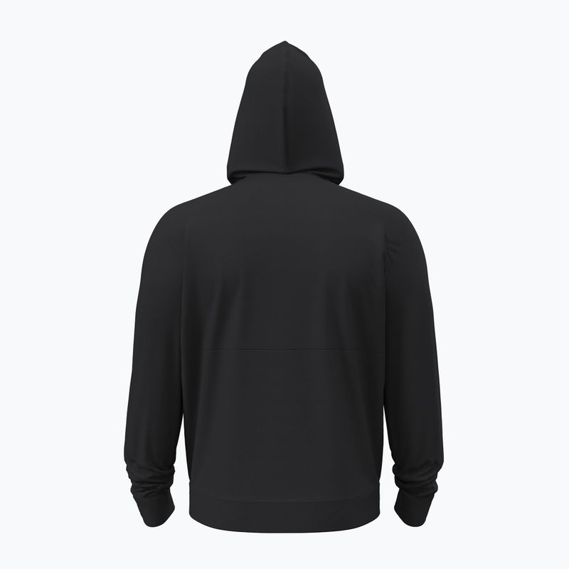 Pánska mikina Under Armour Flex Fleece Hoodie ultimate black/white 2