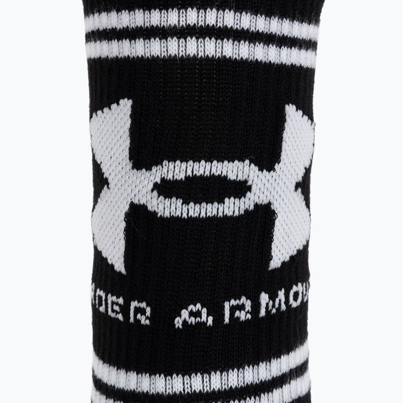 Ponožky Under Armour Perf Tech Nov Crew 3 pack ultimate black/ultimate black/white 3