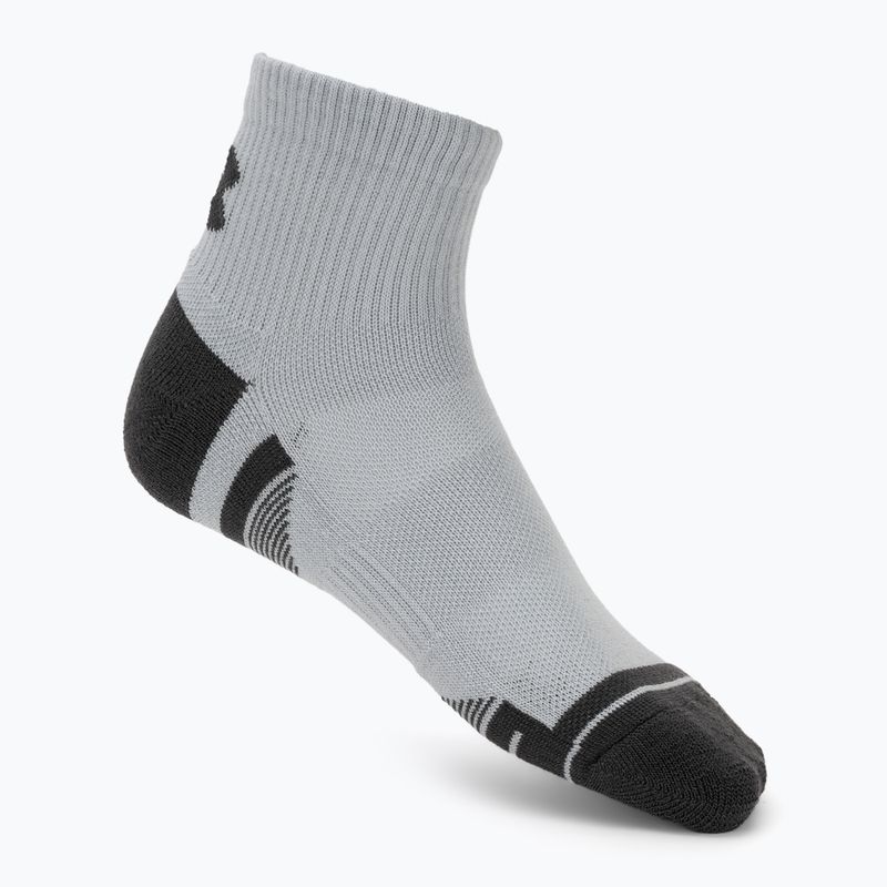 Ponožky Under Armour Perf Tech Qtr 3 pack mod gray/white/jet gray 3