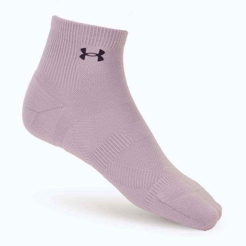 Dámske ponožky Under Armour Vanish 3 Pack mauve pink/titanium/purple echo 2
