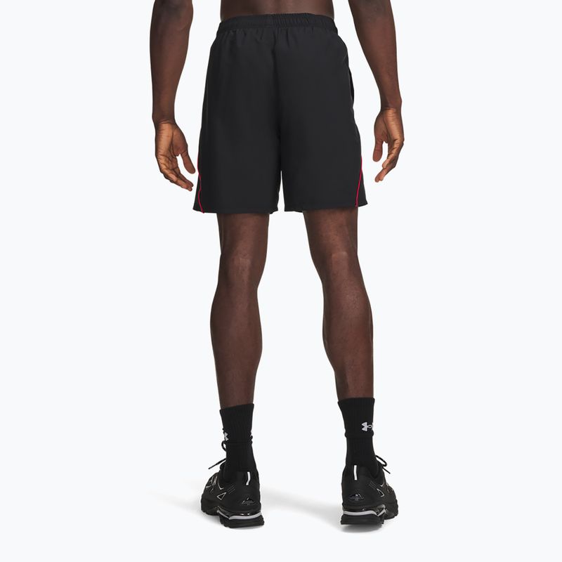 Pánske tréninkové šortky Under Armour Tech Sport black/racer red/racer red 3